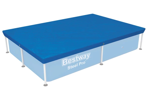 Bestway® Dikdörtgen Havuz Örtüsü - 2,24 m x 1,54 m Yerüstü Havuzlar için