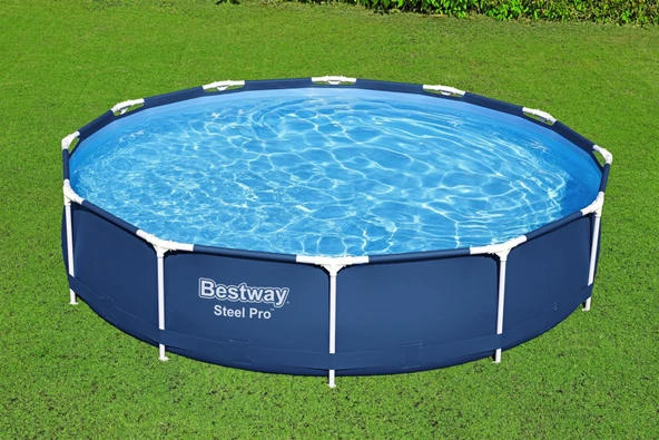 Bestway® 56681 Steel Pro® Prefabrik Yer Üstü Çember Havuz Seti 3,66 m x 76 cm - 4