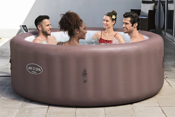 Lay-Z-Spa® 6001G Hawaii Smart AirJet™ Enerji Tasarruflu Şişme Spa Havuzu, Mobil Uygulama Kontrollü, 4-6 kişilik - 2