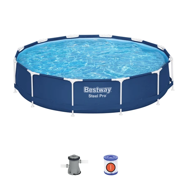 Bestway® 56681 Steel Pro® Prefabrik Yer Üstü Çember Havuz Seti 3,66 m x 76 cm - 3