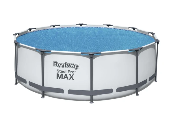 Bestway® Güneş Isıtmalı Havuz Örtüsü - 3,66m ve 3,96m çaplı yerüstü havuzlar için - 2