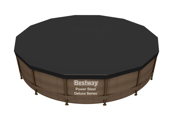 Bestway® 58248 Havuz Örtüsü - 4,27m çaplı yerüstü havuzlar için - 2