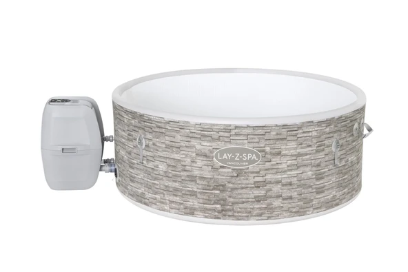 Lay-Z-Spa® 60027 Vancouver AirJet Plus™ Şişme Spa Havuzu, Mobil Uygulama Kontrollü, 3-5 kişilik