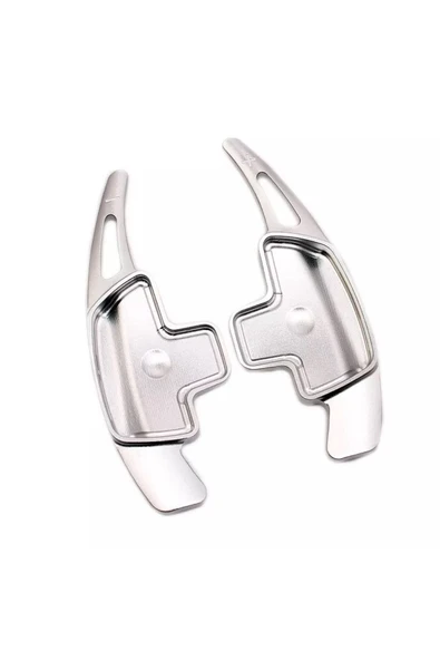 YıldızTuning Mercedes C Serisi C117 F1 Gri Kulakçık Direksiyon Paddle Shifter 2013-2019 - 2