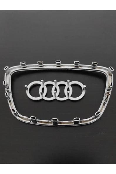 YıldızTuning Audi A8 Direksiyon Airbag Krom Logo Parça 2011-2016 - 3