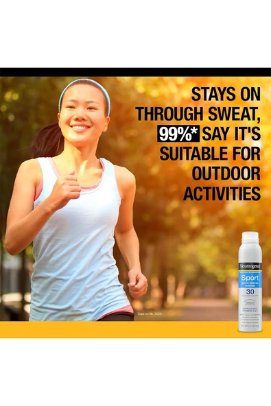 Neutrogena Sport Active Defense SPF30 Güneş Koruyucu Sprey 141GR - 4