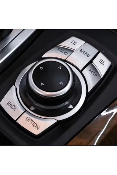 YıldızTuning BMW X5 E70 Joyistik Tuş Kaplaması Çerçeve 2010-2013 - 3