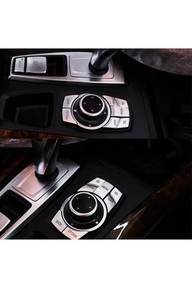 YıldızTuning BMW X5 E70 Joyistik Tuş Kaplaması Çerçeve 2010-2013 - 6