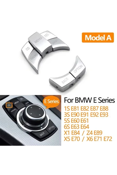 YıldızTuning BMW X5 E70 Joyistik Tuş Kaplaması Çerçeve 2010-2013 - 2