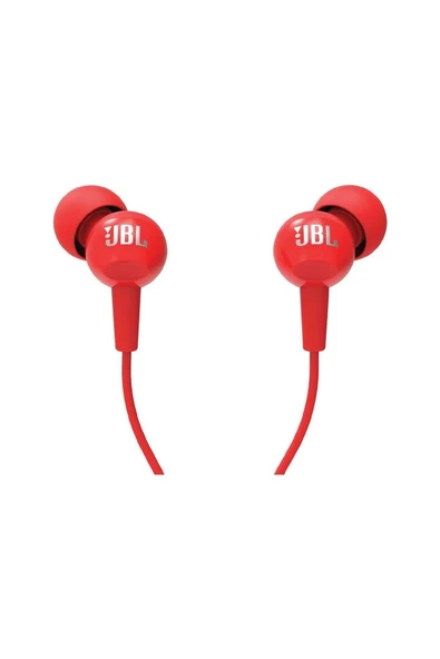 JBL C100SI Kırmızı Kablolu Kulak İçi Kulaklık - 3