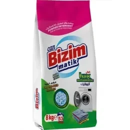 Can Bizim Matik Renkliler ve Beyazlar İçin Derinlemesine Temizlik 8 kg Toz Deterjan