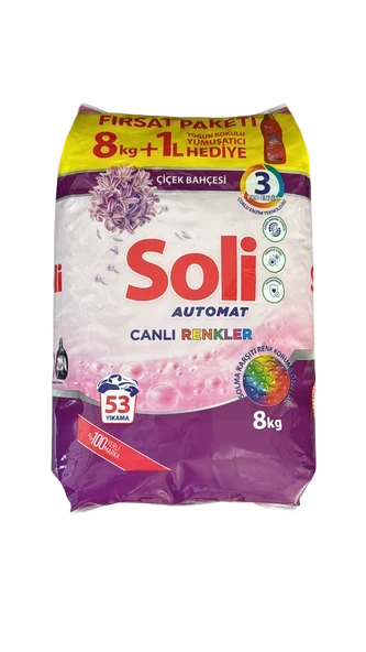 Solı Matık 8 Kg Canlı Renkler