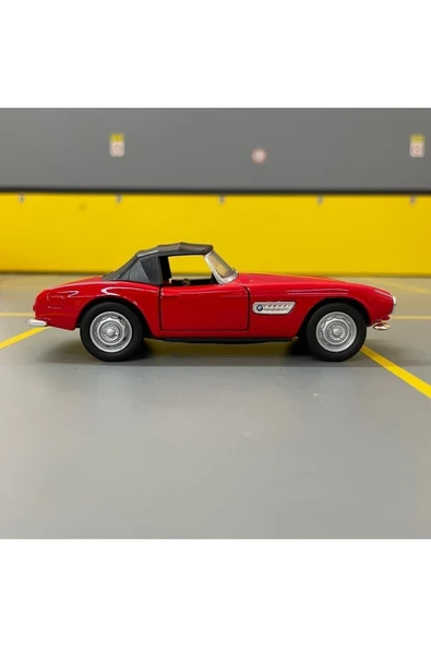 Bmw 507 1956 1/36 Ölçek Diecast Metal Model Araba Çek Bırak Araba Oyuncak Araba - 3