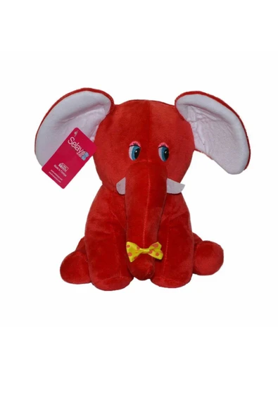 Sevimli Oturan Fil Peluş Oyuncak Uyku Arkadaşı 20 Cm
