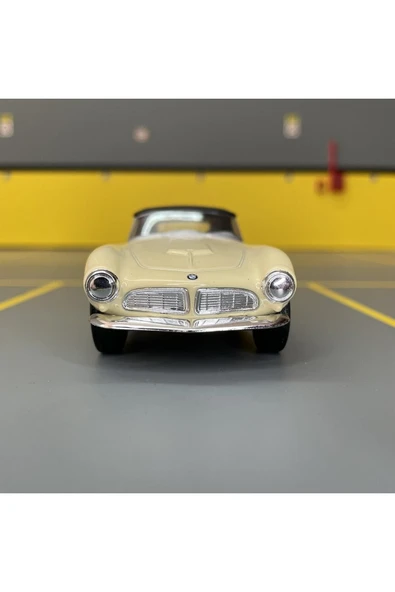 Bmw 507 1956 1/36 Ölçek *c&c Model Garage* Çek Bırak Diecast Metal Model Oyuncak Araba - 2