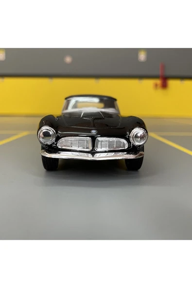 Bmw 507 1956 1/36 Ölçek *c&c Model Garage* Çek Bırak Diecast Metal Model Oyuncak Araba - 2