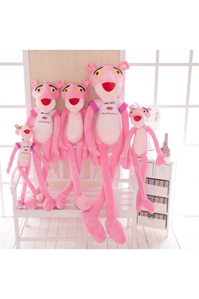 Uyku Arkadaşım Pembe Panter Peluş 60 cm