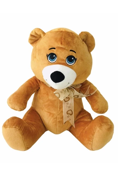 Peluş Göbekli Ayıcık 30 Cm Kahve Oyuncak - 2