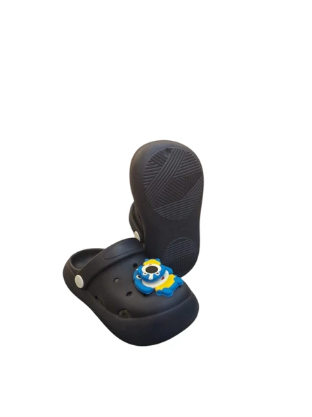 Solmaz Fırfır Köpek Figürlü Çocuk Sabo Terlik ürün görseli