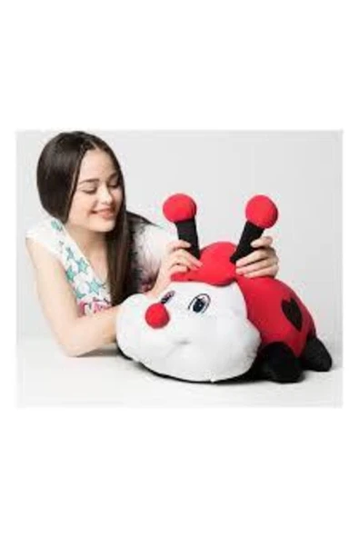 Halley Oyuncak Uğur Böceği Peluş 35 cm Oyuncak - 2