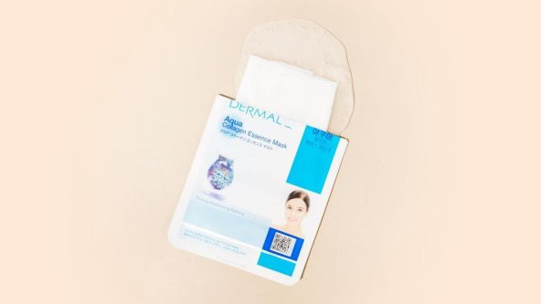 DERMAL Sıkılaştırıcı, Nemlendirici, Arındırıcı Aqua Kolajen Maske 23gr - 3