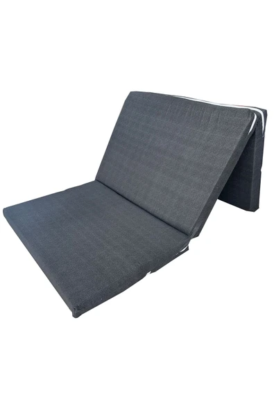 Vip Home Concept Market Ürünleri Katlanır Yer Yatağı (8 CM KALIN)Sünger Yatak 80x180x8 CM-SİYAH ürün görseli 1