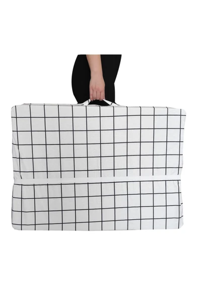 Vip Home Concept Market Ürünleri Katlanır Yatak Yer Yatağı Sünger Yatak Taşınabilen Tek Kişilik 80x180 Beyaz Pano 6 Cm ürün görseli 1