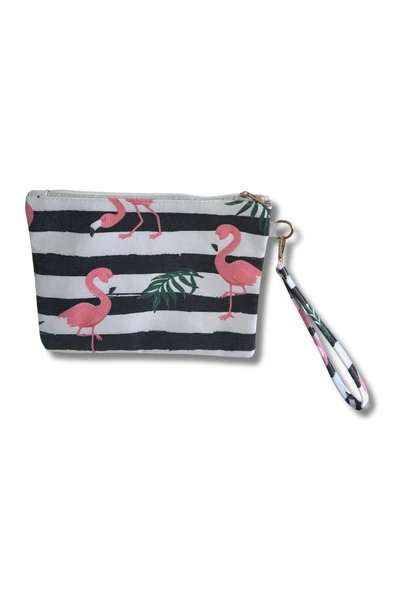 Vip Home Concept Market Ürünleri Kadın Yatay Zebra El Askılı Portföy Clutch Çanta Vip Home Bags - 3