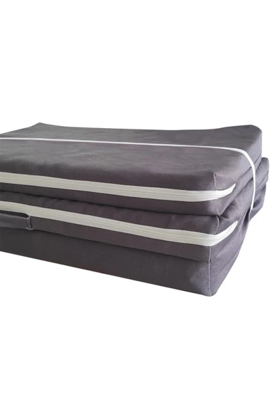 Vip Home Concept Katlanır Yer Yatağı Sünger Yatak Gri 80x180 Cm-6 Cm Tek Kişilik ürün görseli 1