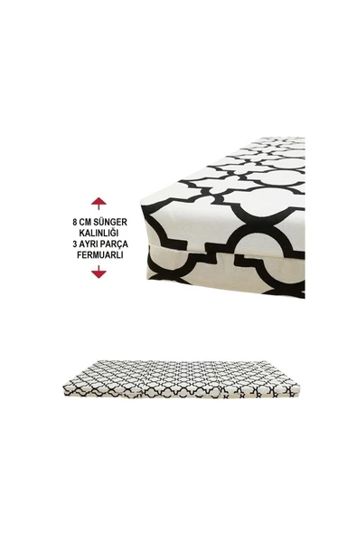 Vip Home Concept Market Ürünleri Katlanır Yatak Yer Yatağı Yatak 80x180 Alaçatı 8 Cm