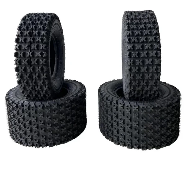 22x7-10 22x10-10 Silvermax Bl777 6Kat Ön Arka Takım Atv Lastiği