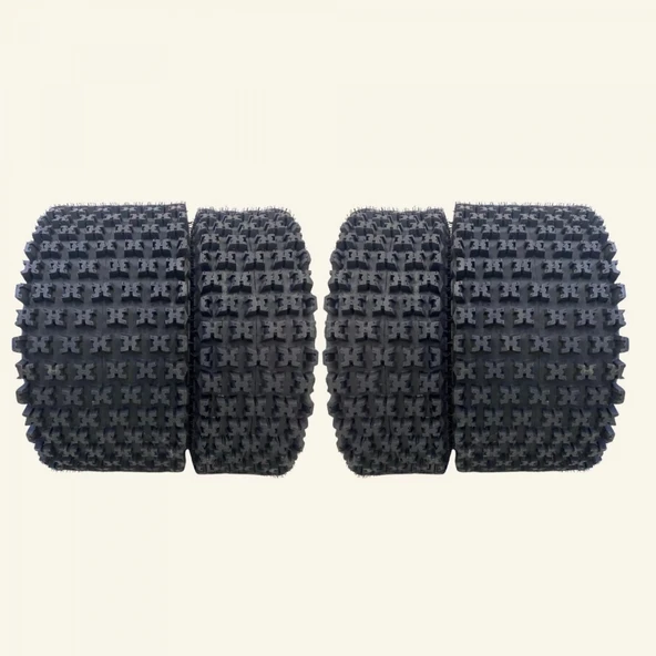 22x7-10 22x10-10 Silvermax Bl777 6Kat Ön Arka Takım Atv Lastiği ürün görseli