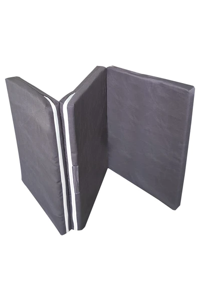 Vip Home Concept Market Ürünleri Katlanır Minder Yer Minderi Süngerli Minder Tek Kişilik 80x180 Gri 6 Cm - 1