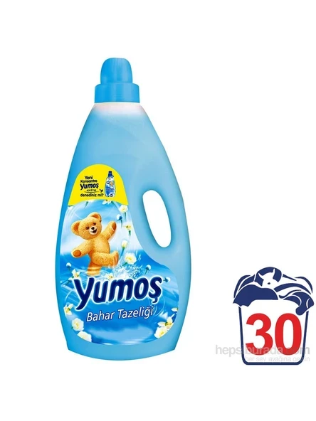 Yumoş Çamaşır Yumuşatıcısı Bahar Tazeliği 3 Lt