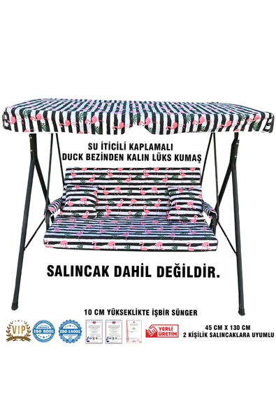 Vip Home Concept Market Ürünleri Lüks Vip Salıncak Minder Seti 10 CM Süngerli Salıncak Minder Seti - 2