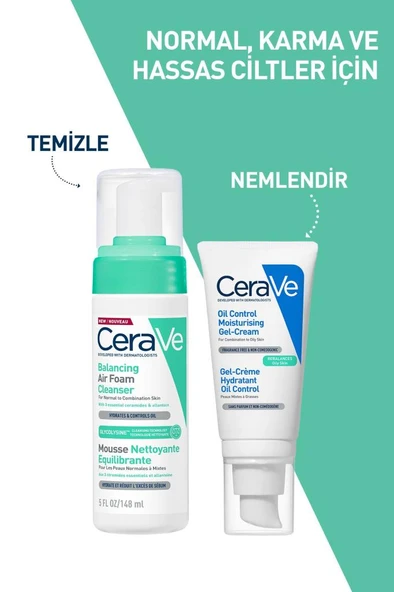CeraVe Normal, Karma Ve Hassas Ciltler Için Köpük Temizleyici 148ml - Resim 6