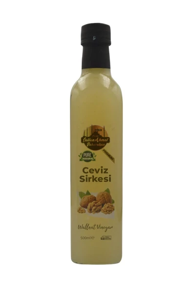 Tarihi SultanAhmet Baharatçısı Ceviz Sirkesi 500 ml – %100 Katkısız Doğal | Özel Üretim - 1