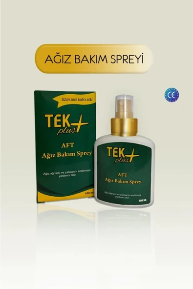 TekPlus Ağız Bakım Spreyi 100ml (aft, Dil Ve Diş Eti Tedavi) - 2