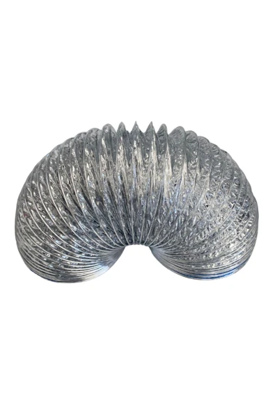 127mm Aspiratör Borusu Alüminyum Telli(Çap:127mm)(2 Metre) - 3