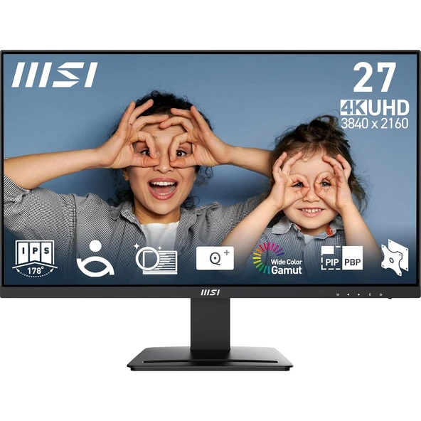 27 MSI PRO MP273U UHD FLAT IPS 4MS 60HZ ANTI-GLARE HDR - 2