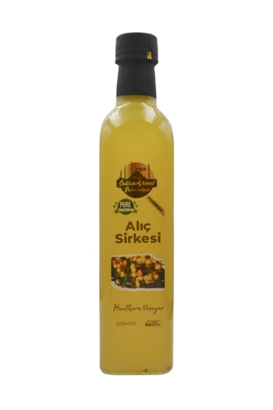 Tarihi SultanAhmet Baharatçısı Alıç Sirkesi %100 Katkısız Doğal 500 ml | Özel Üretim - 1