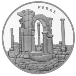 AgaKulche Perge Antik Kentler Serisi NO:14 Gümüş Sikke Coin - 2