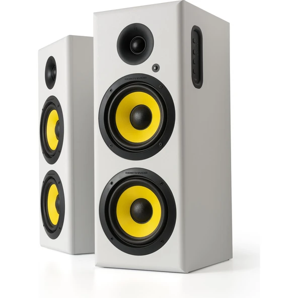 Thonet&Vander Hoch 120W RMS Bluetooth 5.3 RCA 2.0 Hoparlör Beyaz HK096-03558