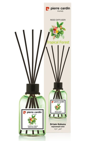 Pierre Cardin Reed Diffuser 110 ml – Tropical Forest – Tropik Orman Oda Kokusu - 3