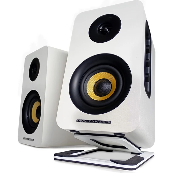 Thonet&Vander Kumpel 50W RMS Bluetooth 5.0 RCA 2.0 Hoparlör BEYAZ HK096-03677 - 5