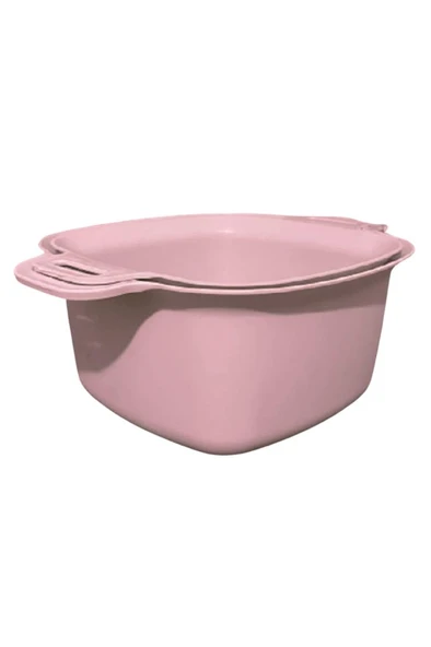 Badyalı Çok Amaçlı Süzgeç, Kulplu Makarna Meyve Sebze Süzgeci ve Karıştırma Kabı Seti 4 Litre - 15