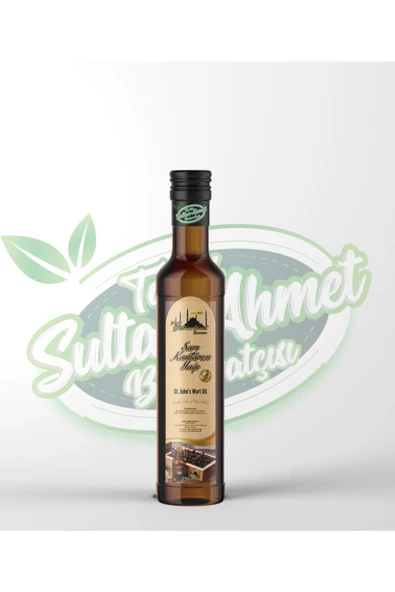 Tarihi SultanAhmet Baharatçısı Kantaron Yağı 250ml | Doğal Saç Derisi Ve Cilt Için Yenileyici Yağ | Özel Üretim - 1