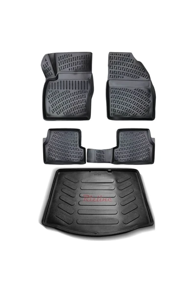 Ford Focus 2 2005-2010 Hb 3d Paspas+bagaj Havuzu Seti