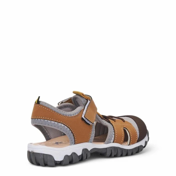 Papuçcity Arzen 03324 Ortopedik Erkek Çocuk Önü Kapalı Sandalet Ayakkabı - 8