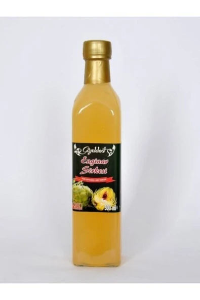 Güzeldost Enginar Sirkesi 500 ml - %100 Katkısız Doğal | Geleneksel Ev Yapımı - 1